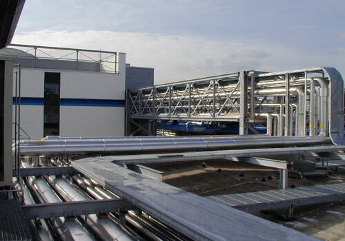 Neubau Werk 5 der Gambro Dialysatoren GmbH Hechingen