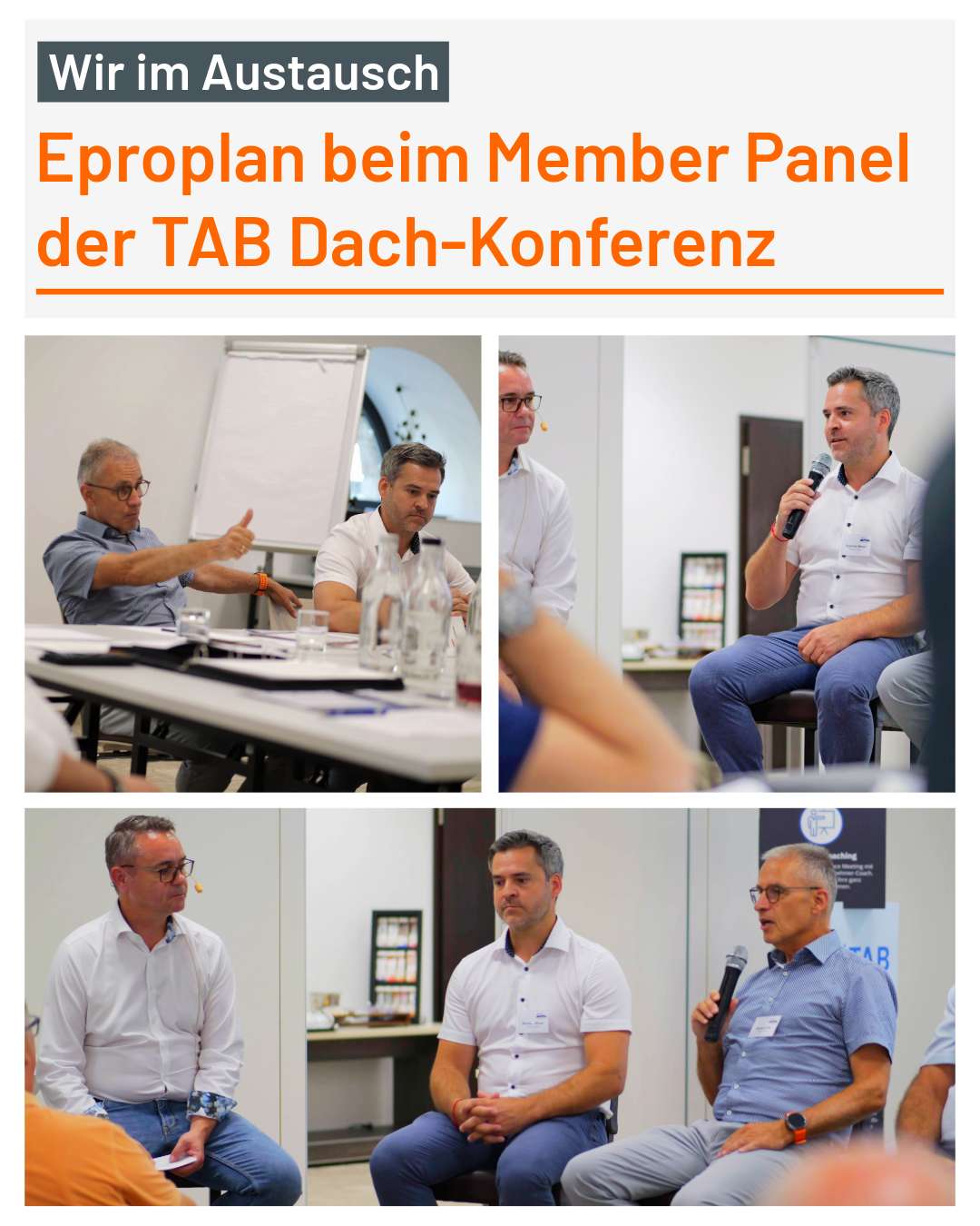 Bild Eproplan bei der TAB Dach-Konferenz 2025